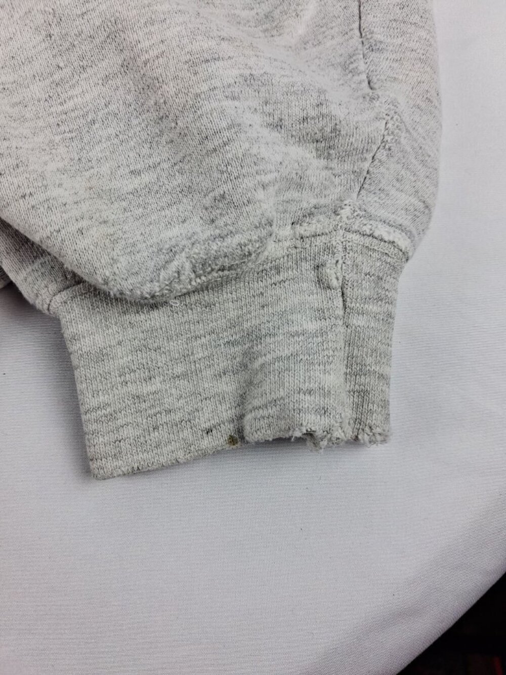 VTG Distressed Galt Medium Penn State Nittany Lions Gray Sweatshirt College 90s - Picture 7 of 16